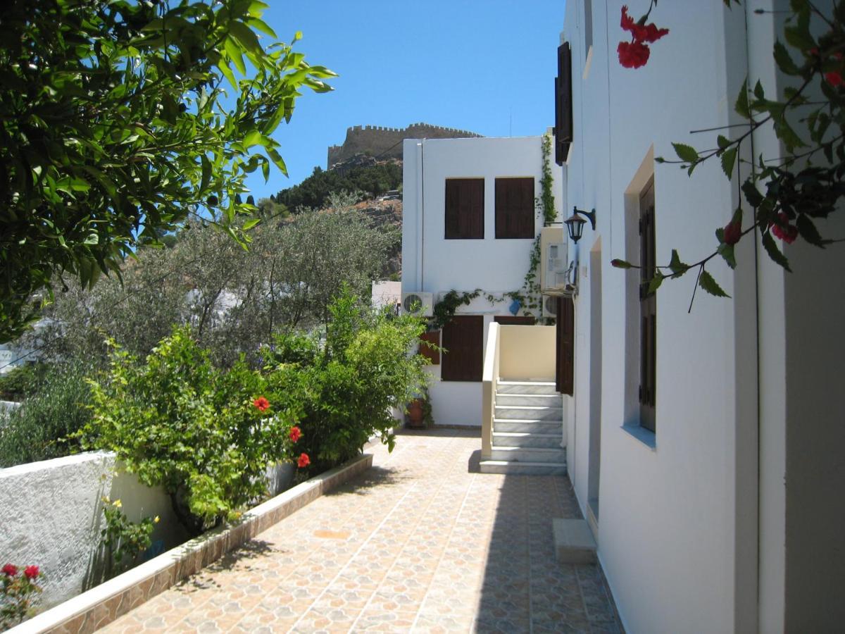 Eleftheria Lindian Studios II Líndos Exterior foto