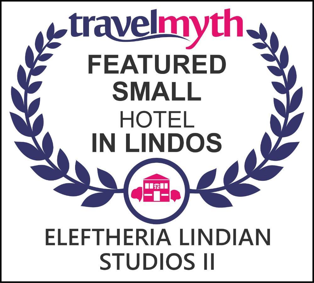 Eleftheria Lindian Studios II Líndos Exterior foto